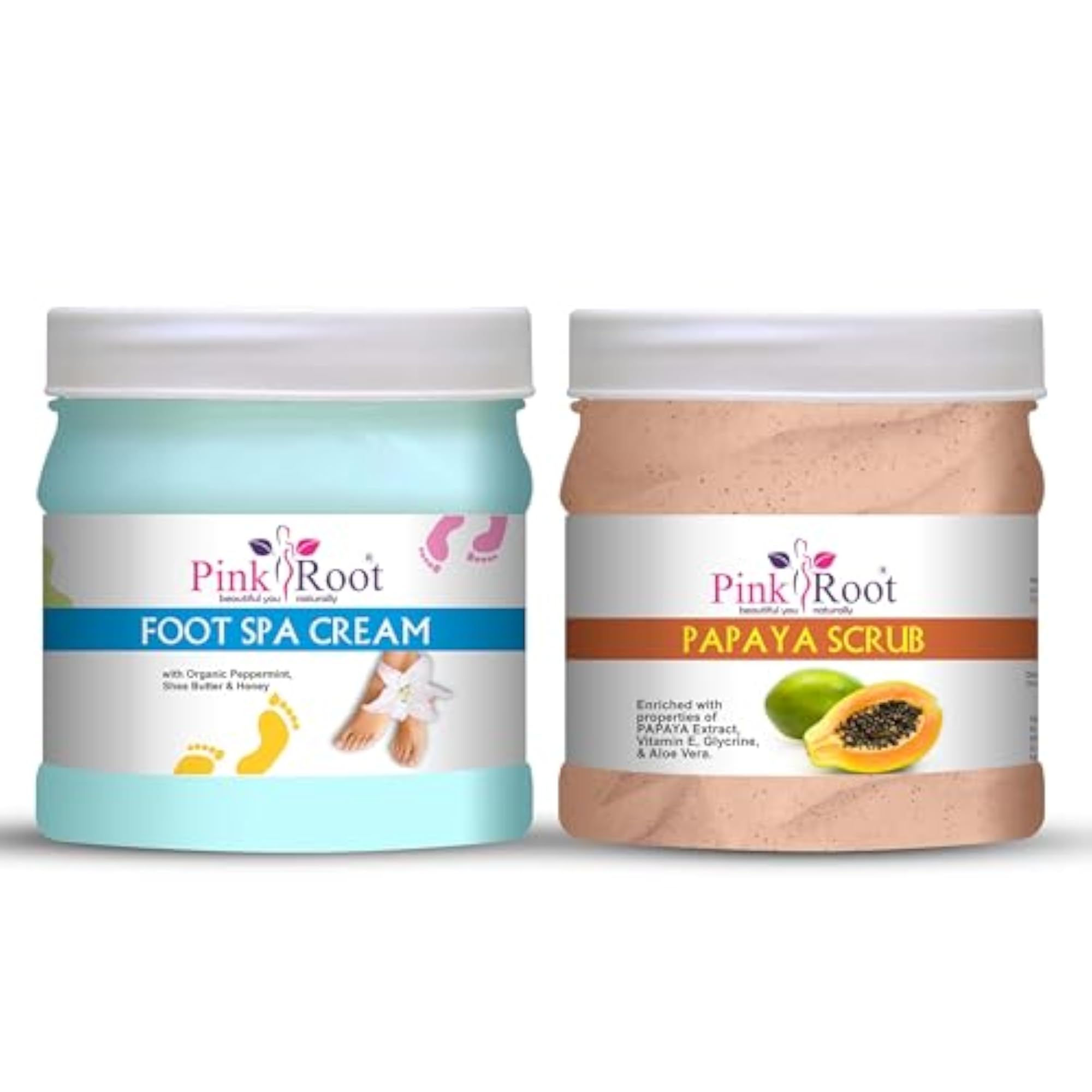 Foot Spa Cream 500ML with Papaya Scrub